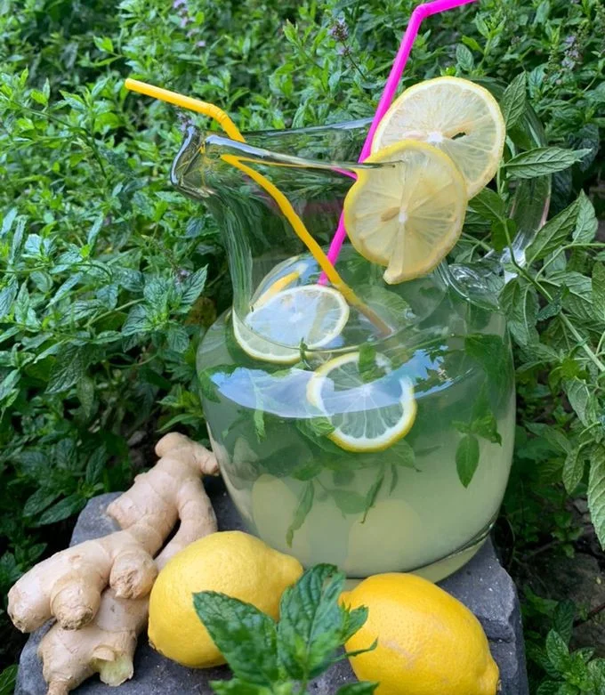 Limonada cu ghimbir și miere